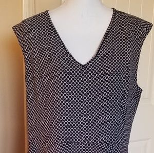Ann Taylor Navy A-line Dress